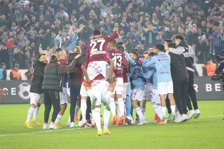 Dev maçın kazananı Trabzonspor