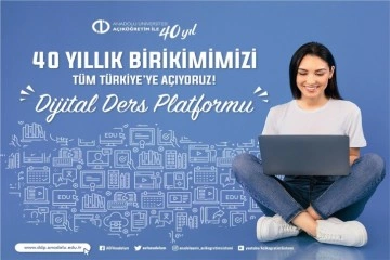 Anadolu Üniversitesi tüm derslerini üniversitelerin ücretsiz kullanımına açtı
