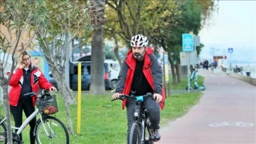 Bisiklet yolu planlarına dayanak noktası bisikletseverleri mutlu etti