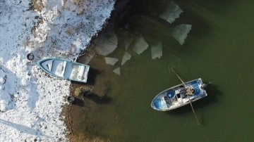 Bolulu balıkçıların itici kış günlerinde zorlu atlatmak mücadelesi
