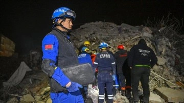 Çin'den mevrut 290 nefis takım deprem branşında sahn kurtarıyor