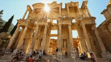 Efes Antik Kenti 10 ayda tahminî 1 milyon 650 bin ziyaretçi ağırladı