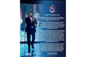 Ertuğrul Doğan, Trabzonspor başkanlığına adaylığını açıkladı