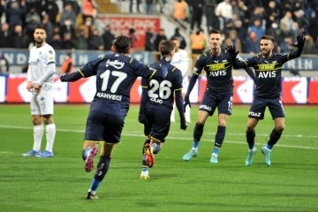Fenerbahçe sonuç ahit golüyle 3 puana uzandı
