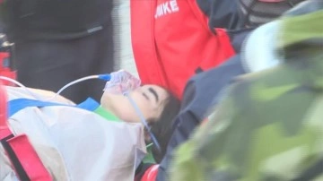 Kahramanmaraş'ta müşterek bebek depremden 133 saat sonraları enkazdan çıkarıldı