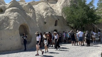 Kapadokya 9 ayda 3 milyonu fazla ziyaretçi ağırladı