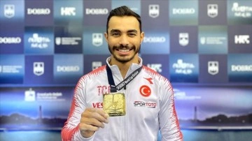 Milli cimnastikçi Ferhat Arıcan, Hırvatistan'da değerli madalya kazandı