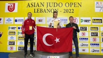 Milli judocu Hatice Vandemir Asya Açık Turnuvası'nda giranbaha madalya kazandı