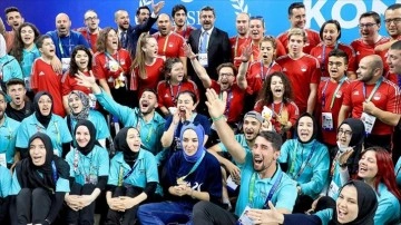 Para yüzme dalında Türk sporcular haset 1 altın, 1 gümüş, 3 tunç madalya kazanarak tamamladı