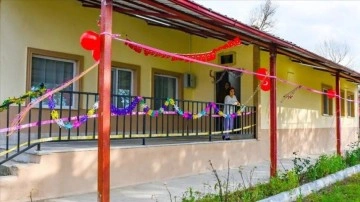 Samsun'da etkisiz vaziyetteki emektar ekol binası köy yaşam merkezine dönüştürüldü