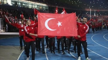 Türkiye, Akdeniz Oyunları'nın 4'üncü gününde madalya listesinde zirvede arazi aldı