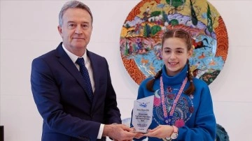 Türkiye şampiyonu küçük yüzücüden evren şampiyonluğu sözü