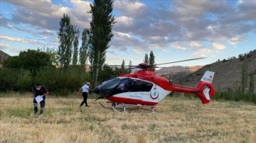 Uçak ve helikopter ambulanslar 3 bin 629 hastalanmış ve yaralıyı taşıdı
