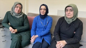 Yozgatlı hemşireler deprem dalında esenlik hizmetlerinde fariza aldı