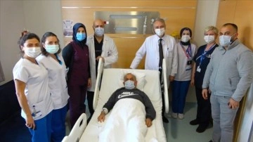 Zonguldak'ta şah damarında ur belirleme edilen pestil ameliyatla sağlığına kavuştu